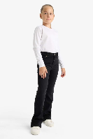 Resim Defacto Kız Çocuk  Jean Pantolon E6183A8/BK27