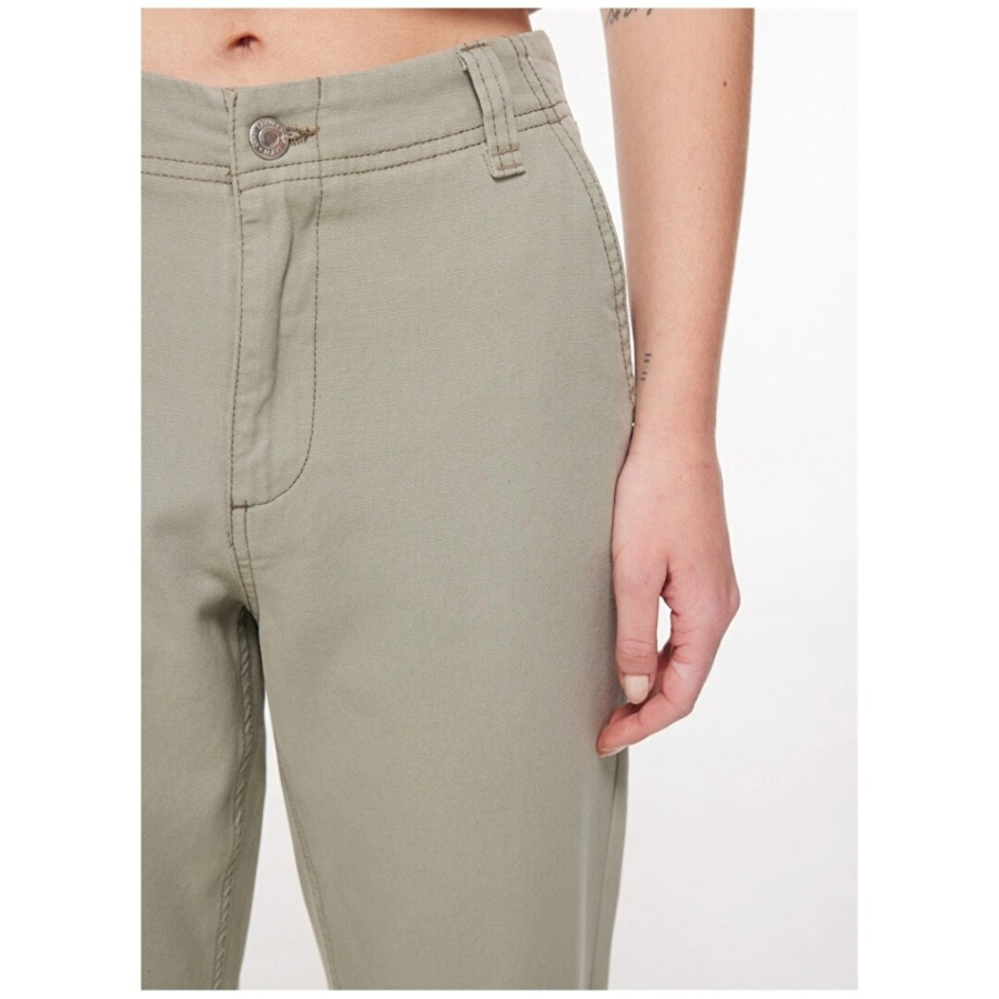 Resim Mavi  Kadın Kanvas Pantolon M1010649-71484