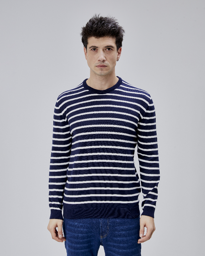 Resim Paul&More Erkek Triko Kazak K-16443 O Yaka