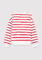 Resim Mavi Logo Baskılı Kız Çocuk Sweat M7S10038-82054