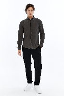 Resim Paul&More Yaka Düğmeli Ön Fitil Gömlek 70085