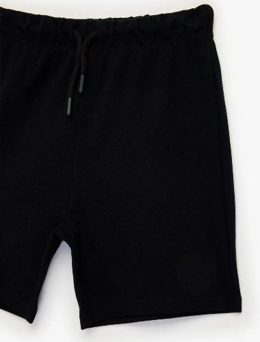 Resim Koton Erkek Çocuk Kot&Kanvas Şort 6SKB40075TK