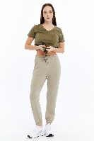 Resim Viole&More Kadın Eşofman Alt 5464 Modal Paça Lastikli