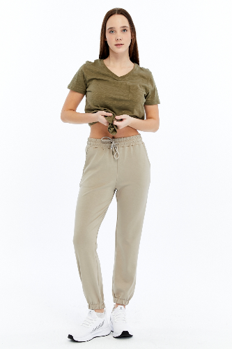 Resim Viole&More Kadın Eşofman Alt 5464 Modal Paça Lastikli