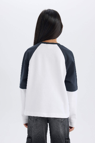 Resim Defacto Kız Çocuk Sweat D9443A8/WT34