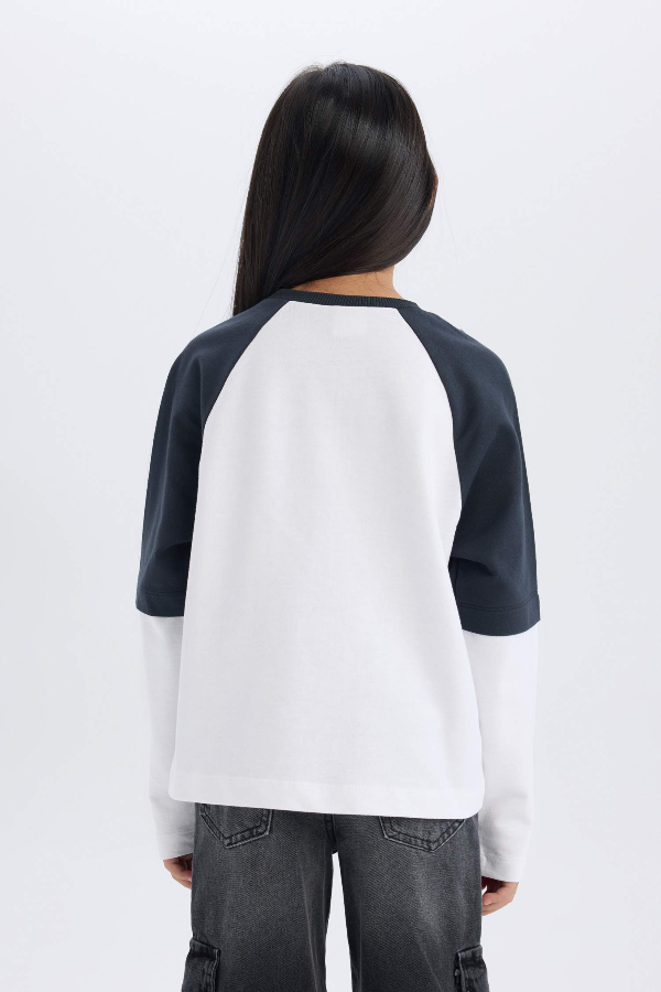 Resim Defacto Kız Çocuk Sweat D9443A8/WT34