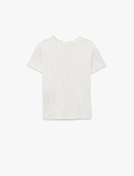 Resim Koton Kız Çocuk T-shirt 6SKG10181AK