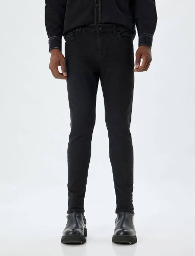 Resim Koton Erkek Jean Pantolon 6Wam40067Nd