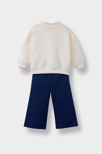 Resim Defacto Kız Bebek  Sweat Takım F3744A5/NV42