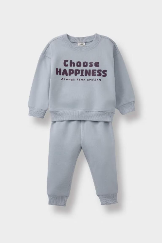 Resim Defacto Erkek Bebek  Sweat Takım E8985A5/GR297