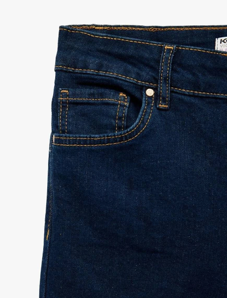 Resim Koton Kadın Jean Pantolon 6Wal40016Md