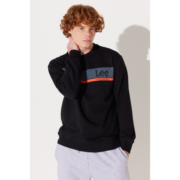 Resim LEE M Local Coll. Crew Neck Erkek Sweat L232501001