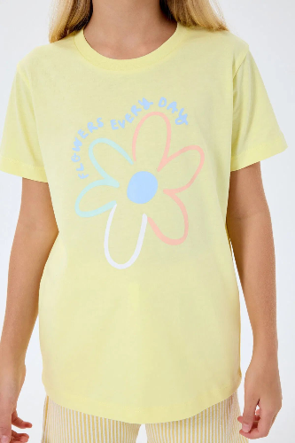 Resim Yenikoza Kız Çocuk Şort Takım