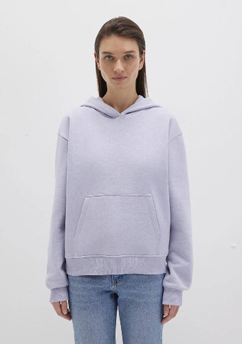 Resim Mavi Kapüşonlu Kadın Sweatshirt M167299-70531