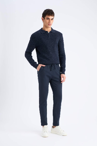 Resim Defacto Erkek  Kanvas Pantolon C6022AX/NV64