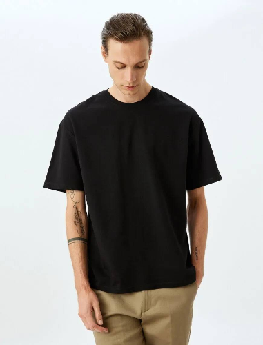 Resim Koton Erkek T-shirt 5SAM10076HK