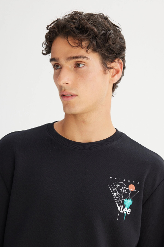 Resim Lee Graphic Logo Erkek Sweat L2520361001