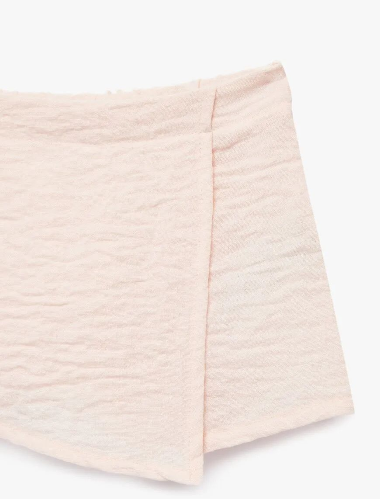 Resim Koton Kız Bebek Kot&Kanvas Şort 6SMG40040AW