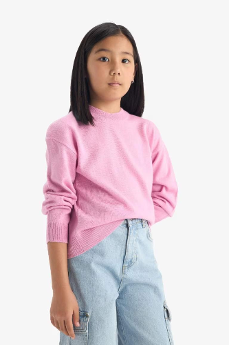 Resim Defacto Kız Çocuk  Kazak C6902A8/PN444