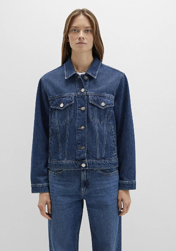 Resim Mavi Ruby Kadın Jean Ceket M1110505-90542