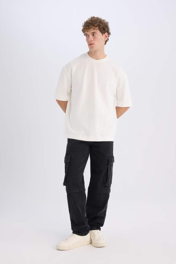 Resim Defacto Erkek  T-shirt B4844AX/ER105