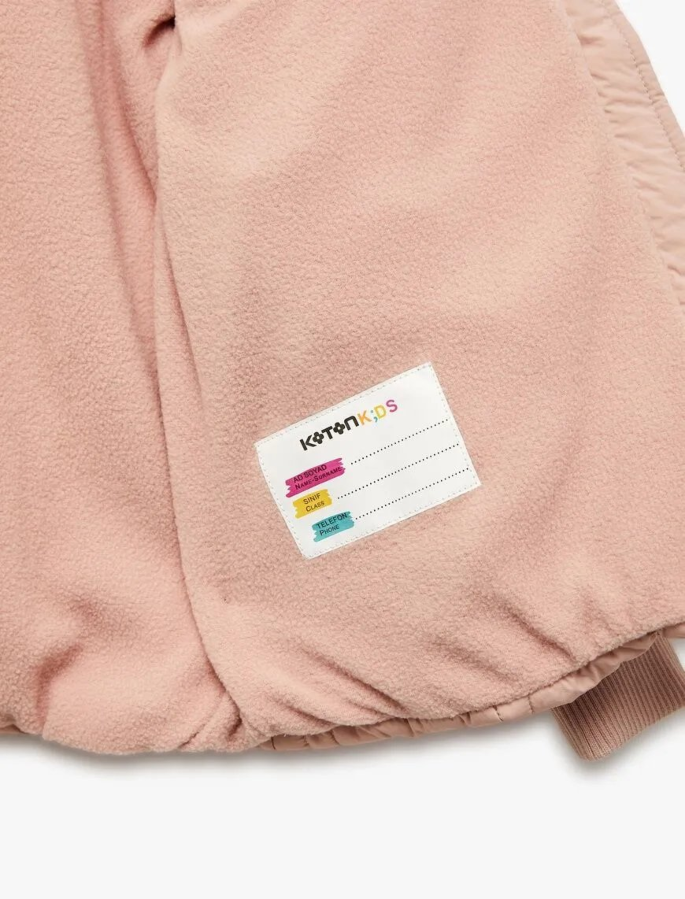 Resim Koton Kız Çocuk Mont 6WKG20034AW