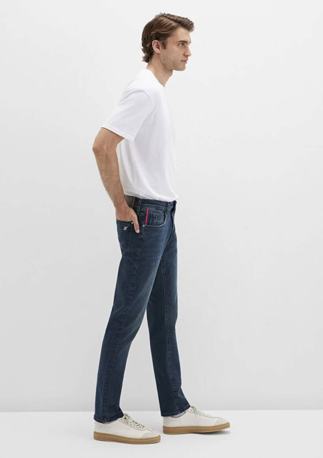 Resim Mavi Kvnç Erkek Jean Pantolon M001070-90983