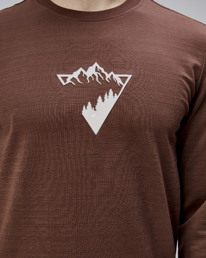 Resim Paul&More Erkek Sweat Manzara Baskı O Yaka