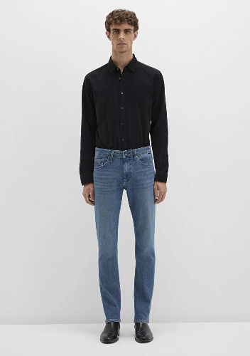 Resim Mavi Jake Mid Erkek Jean Pantolon M0042290661
