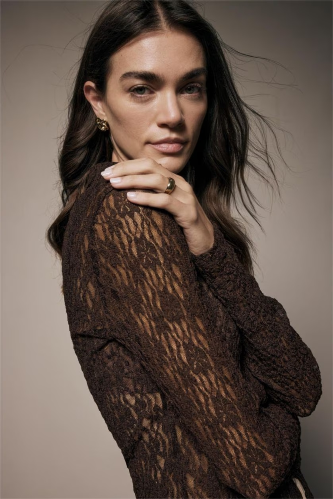 Resim Defacto Kadın Uzun Kol Gömlek G9785AX/BN267