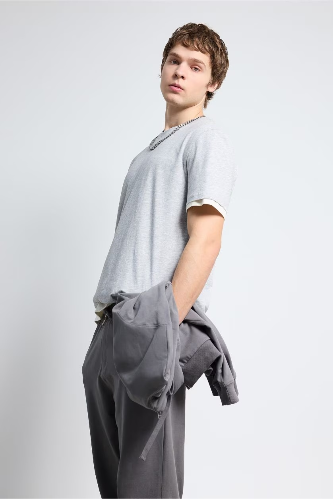 Resim Defacto Erkek T-shirt V7699AZ/GR210