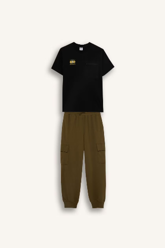 Resim Defacto Erkek Çocuk T-shırt Takım G0631A8/BK81