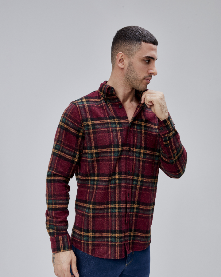 Resim Paul&More Cepsiz Erkek Gömlek 8023-6