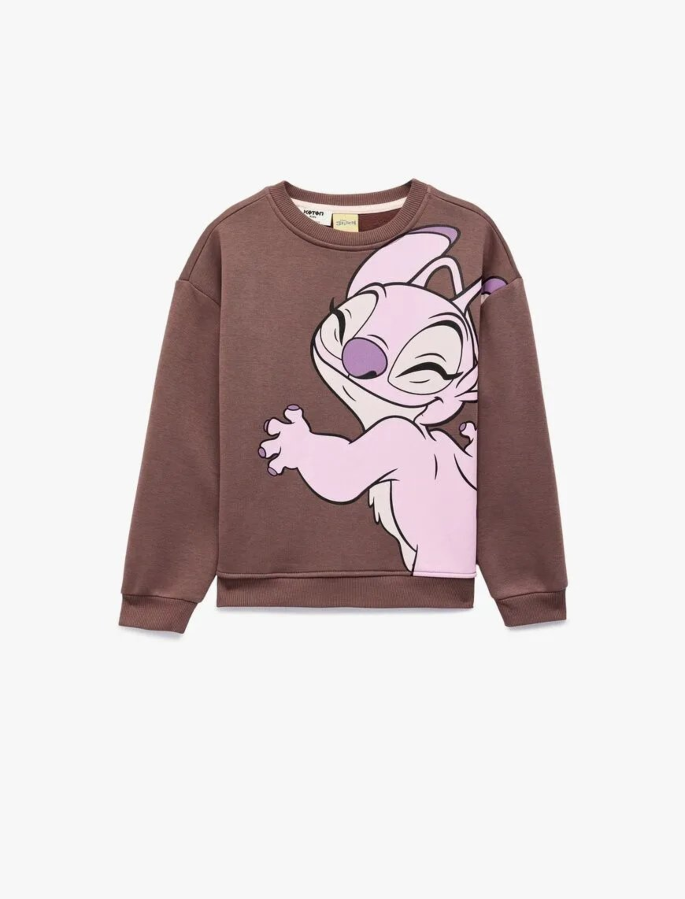 Resim Koton Kız Çocuk Sweat 6WKG10333AK