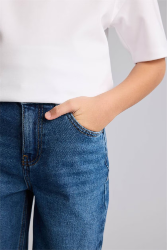 Resim Defacto Erkek Çocuk Jean Pantolon F9953A8/NM84