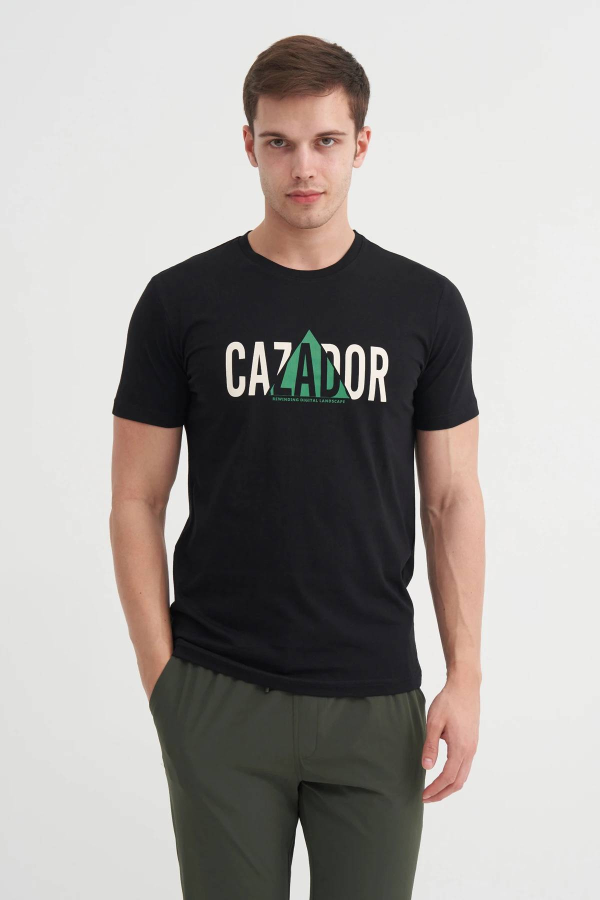 Resim Cazador Erkek T-shirt 4155