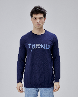 Resim Paul&More Erkek Sweat Trend Baskı 0 Yaka 2 İp