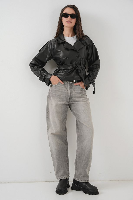 Resim Yenikoza Kadın Deri Mont ve Ceket