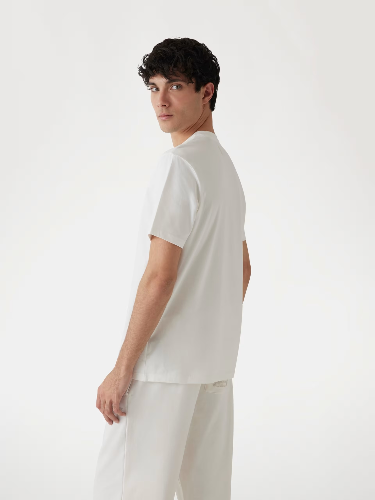 Resim Guess Athleisure  Erkek  T-shirt Z2YI11J1314-SCFY Ss Alphy T-Shırt