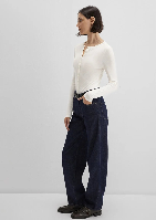 Resim Mavi Kadın T-shirt M1613652-80194