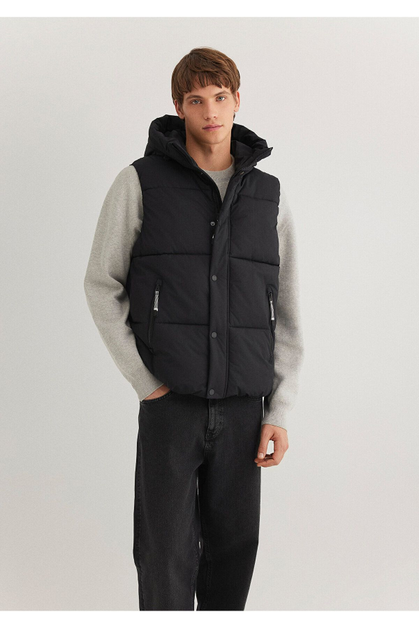 Resim Mavi Erkek Yelek M0110306-900