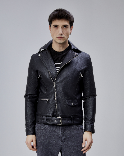 Resim Yenikoza Erkek Deri Mont ve Ceket