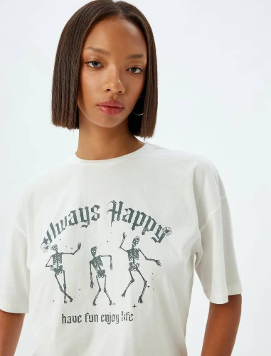 Resim Koton Kadın T-shirt 5SAL10234IK