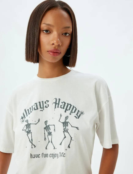 Resim Koton Kadın T-shirt 5SAL10234IK