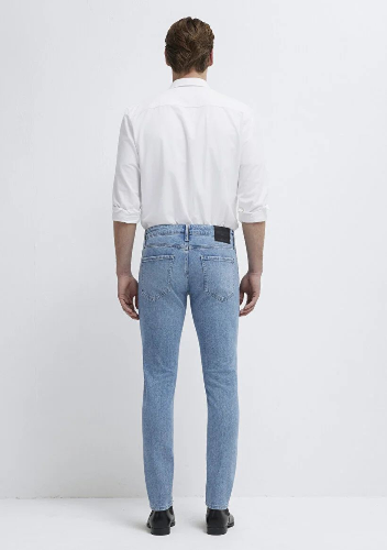 Resim Mavi Erkek Jean Pantolon M001070-A2957