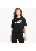 Resim Puma Ess Cropped No. 1 Logo Tee Kadın T-shirt 684972-01