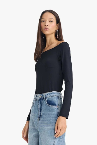 Resim Defacto Kadın Bluz G5701AX/BK81