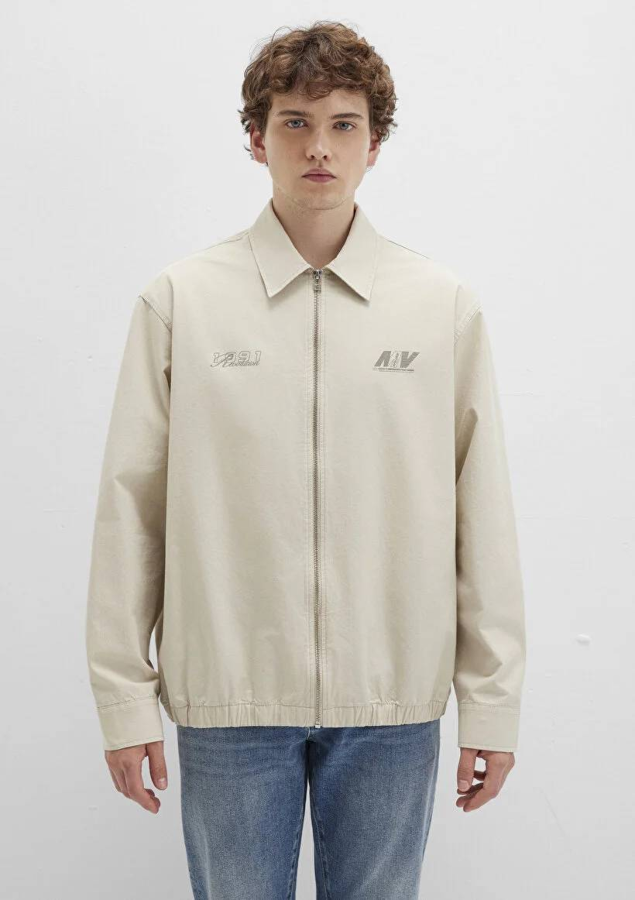 Resim Mavi Fermuarlı Ceket M0211690-70065