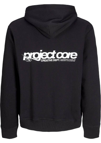 Resim Jack & Jones Jcounıon Prınt Sweat Hood Noos Erkek Sweat 12273915