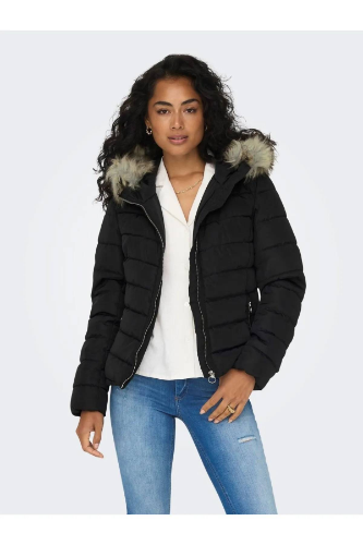 Resim Only Onlellan Quılted Hood Jacket Lıfe Cc Otw Kadın Mont 15300254
